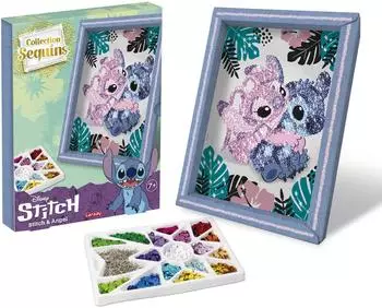 Lansay COLLECTION SEQUINS 20351 Paillettenkunst Stitch & Angel
