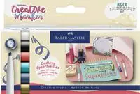 Faber-Castell Creative Marker Goldfaber Bold Calligraphy 6 St&uuml;ck