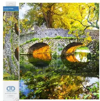 Diamond Dotz DD12059 Diamond Painting Br&uuml;cke - Ge&uuml;bte