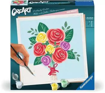 Ravensburger CreArt Adults Trend - Rosenstrau&szlig;