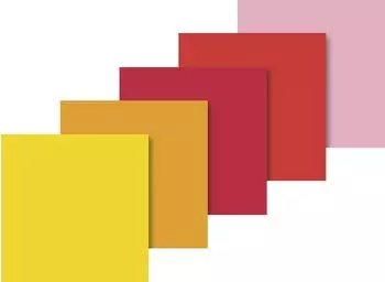 Heyda Seidenpapier sortiert 50x70cm, 5 Farben, 10 Blatt (203375729)