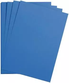 Clairefontaine Maya Bastelkarton 50x70cm 185g k&ouml;nigsblau, 25 Bogen (975478C)
