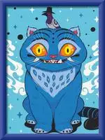 CreArt Kids 18x24cm KPop Demon Hunters - Derpy Tiger & Sussie Bird