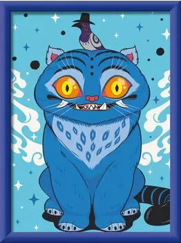 Ravensburger CreArt Kids 18x24cm KPop Demon Hunters - Derpy Tiger & Sussie Bird