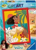 Ravensburger Malen nach Zahlen "CreArt, Disney Vaianas Abenteuer" Made in Europe
