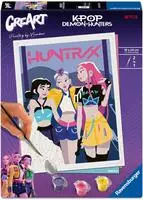 Ravensburger Malen nach Zahlen "CreArt, KPop Demon Hunters - HUNTR/X" Made in Europe