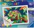 Ravensburger CreArt Malen nach Zahlen Kinder - Farbenfrohes Chamäleon