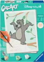 Ravensburger Malen nach Zahlen "CreArt, Hello Baby, Baloo" f&uuml;r Erwachsene; Made in