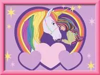 Ravensburger Malen nach Zahlen "CreArt, Malen nach Zahlen, Kinder, Unicorn Academy -