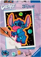 CreArt, Malen nach Zahlen Adults Trend - Disney Stitch: Verloren im All