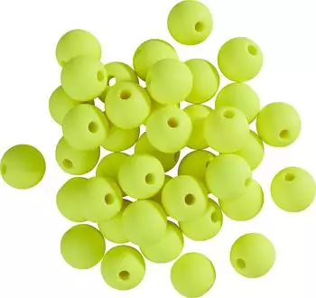 Rico Design itoshii Neon-Perlen 8 mm Gelb
