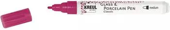 Kreul Glass & Porcelain Pen Classic, tourmaline, medium 2-4mm (16405)