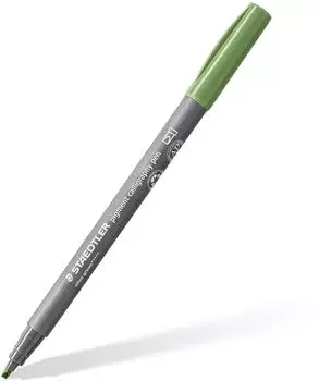 Staedtler Pigment Calligraphy Pen 375 olivgr&uuml;n (375-57 ST)