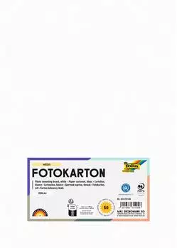Folia Fotokarton DIN A4 300g/m&sup2; hellbraun, 50 Blatt (614/50 72)