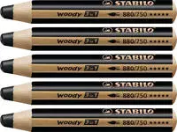 STABILO Aquarellbuntstift woody 3 in 1 duo