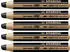 STABILO woody 3 in 1 duo Aquarellbuntstift, zweifarbige Mine, 5er Set
