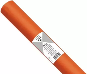 Clairefontaine Seidenpapier orange 18g/m&sup2;, 24 B&ouml;gen 50x75cm (394058C)