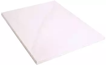 Clairefontaine Schaumkarton 3mm 70x100cm, wei&szlig;, 6 Bogen (93663C)