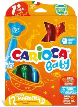 Carioca Teddy Marker 1+ extra-breit, 12er-Pack (C4742816)