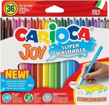 Carioca Joy Box Filzstifte feine Spitze, 36 Stück (40616)