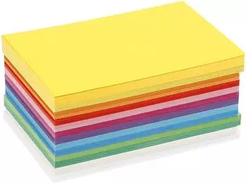 Posca Fr&uuml;hlingskarton 180g/m&sup2;, sortierte Farben, 120 St&uuml;ck (214360)