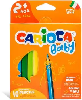 Carioca Baby Dreieckige Buntstifte, sicher, +1 Jahr (C4742819)