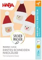 HABA 2012710, HABA Sachenmacher - Erstes Schneiden Nikol&auml;use, Bastelset...