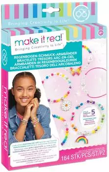 Make it Real Carletto - Armb&auml;nd. Regenbogen Schmuck