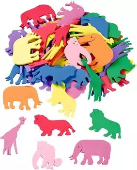 KnorrPrandell BRUNNEN 218434021 CreaSoft Tiere Gr&ouml;&szlig;e 4-5cm 60 St&uuml;ck