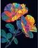 Green Board Games DIAMOND DOTZ DD25007 Diamond Painting Neon Blumen Neon Noir, Fortgeschrittene