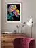 Green Board Games DIAMOND DOTZ DD25007 Diamond Painting Neon Blumen Neon Noir, Fortgeschrittene