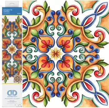 Diamond Dotz Diamond Painting Portugiesische Fliese