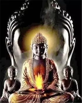 Pracht Creatives Hobby Pracht - Diamond Painting Set 40cmx50cm Buddha