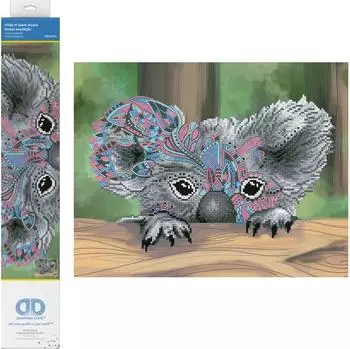 Carletto DIAMOND DOTZ DD9074 Diamond Painting Koala bunt