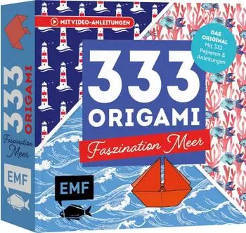 EMF Verlag Verlag - 333 Origami - Faszination Meer - Maritime Papiere falten