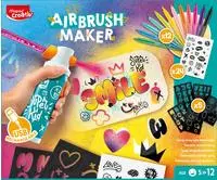 Maped&reg; Creativ Airbrushset f&uuml;r Kinder AIRBRUSH MAKER farbsortiert (907080)