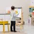 Costway 3-in-1 Kindertafel Holz höhenverstellbar