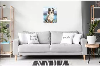Ravensburger CreArt 12023114 - Australian Shepherd Merlin - Malen nach Zahlen ab 12 Jahren