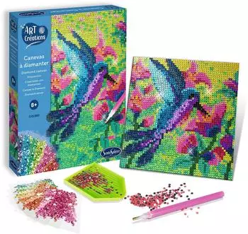 Sentosph&egrave;re Carletto - Strasssteinbild Kolibri