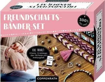 Coppenrath Coppenrath - COPPENRATH Freundschaftsbänder-Set - 100 selbst gemacht