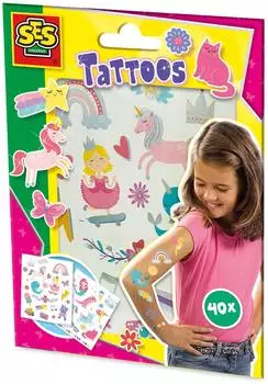 SES Creative SES 14673 Tattoos f&uuml;r Kinder - M&auml;rchen