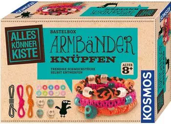 Kosmos Bastelbox Armb&auml;nder kn&uuml;pfen