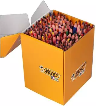 BIC Kids Evolution Triangle Buntstifte, farbsortiert, 144 Stück