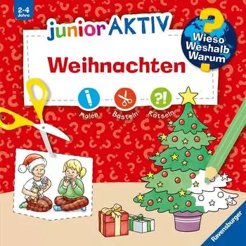 Ravensburger 60075 Wieso? Weshalb? Warum? junior AKTIV: Weihnachten