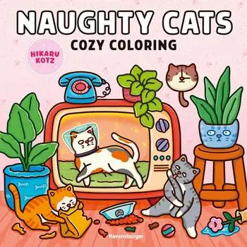 Ravensburger 48135 Cozy Coloring - Naughty Cats