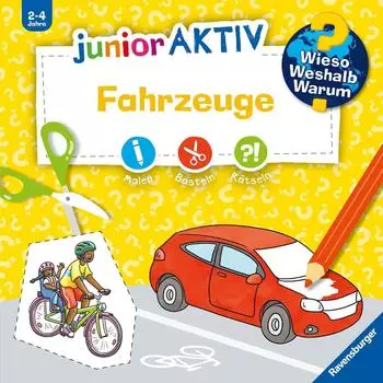 Ravensburger 60057 Wieso? Weshalb? Warum? junior AKTIV: Fahrzeuge