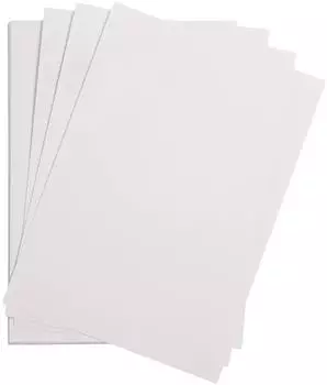 Clairefontaine Maya Bastelkarton 50x70cm 185g/m&sup2; 25 Bogen, wei&szlig; (975463C)