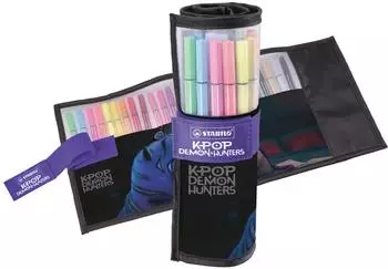 STABILO Pen 68 KPop Demon Hunters Filzstifte 25er Rollerset (6825-066)