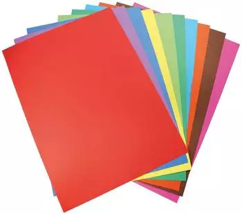 Clairefontaine Fotokarton 270g/m&sup2; 50x32,5cm, 40 Bogen sortiert (455299C)