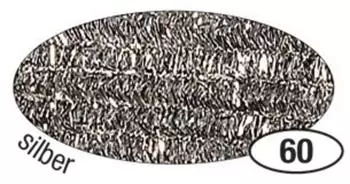 Folia Chenilledraht silber L 50 cm &Oslash; 8 mm